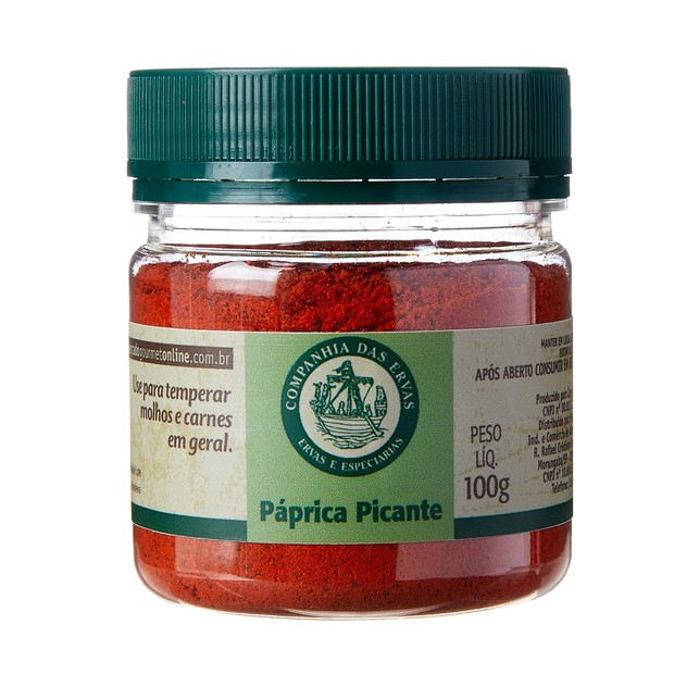 Páprica Picante, Companhia Das Ervas, 100gk  (Foto: Reprodução/ Amazon)