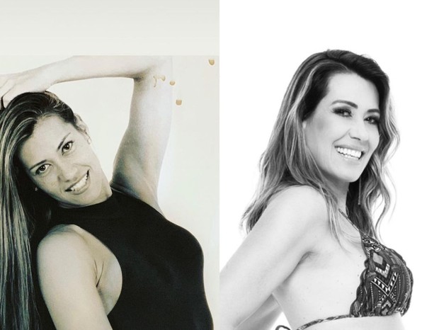 Antes e depois de Solange Frazão (Foto: Reprodução/Instagram)