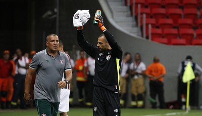 diego cavalieri, andre carvalho, fluminense (Foto: Nelson Perez/Fluminense FC) diego cavalieri, andre carvalho, fluminense (Foto: Nelson Perez/Fluminense FC)