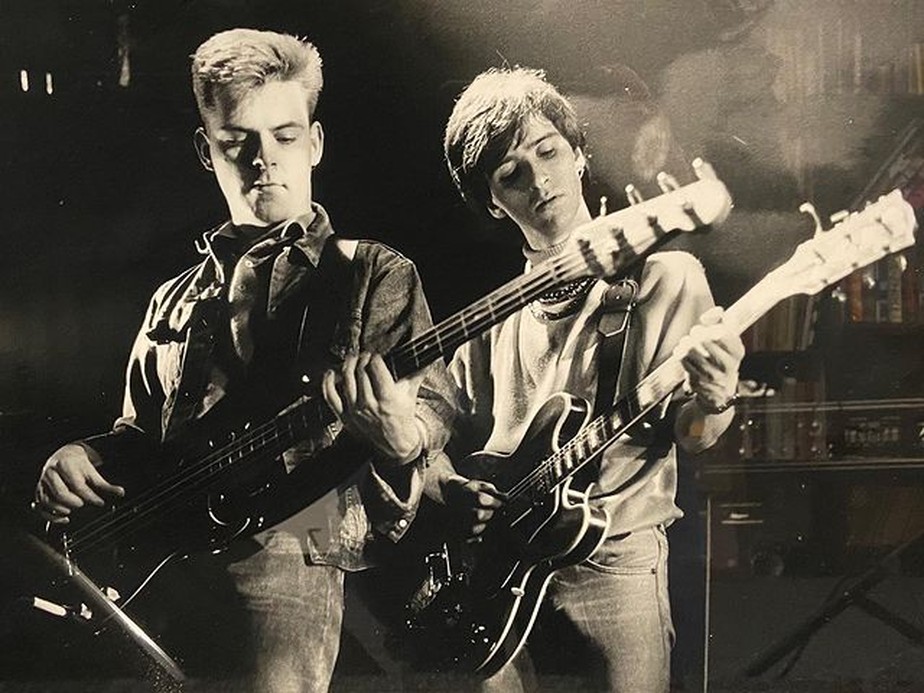 Andy Rourke e Johnny Marr