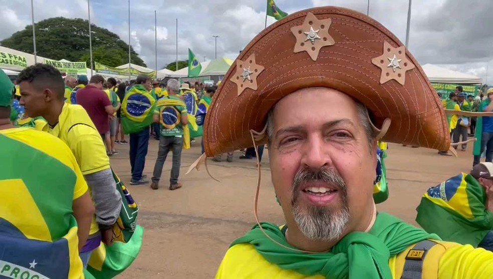 Fernando Junqueira, alvo de mandado de busca e apreensão da 3ª fase da operação Lesa Pátria  — Foto: Reprodução