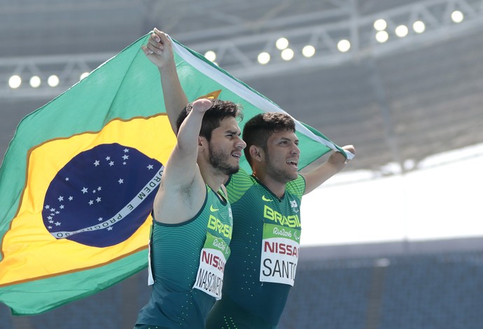 Yohansson Nascimento Petrúcio Ferreira 100m T47 Rio 2016 (Foto: Alexandre Loureiro/Getty Images)