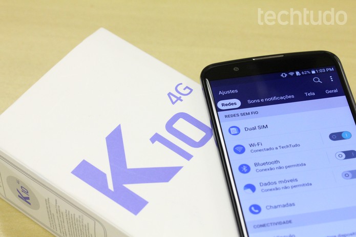 LG K10 (Foto: Ana Marques/TechTudo)