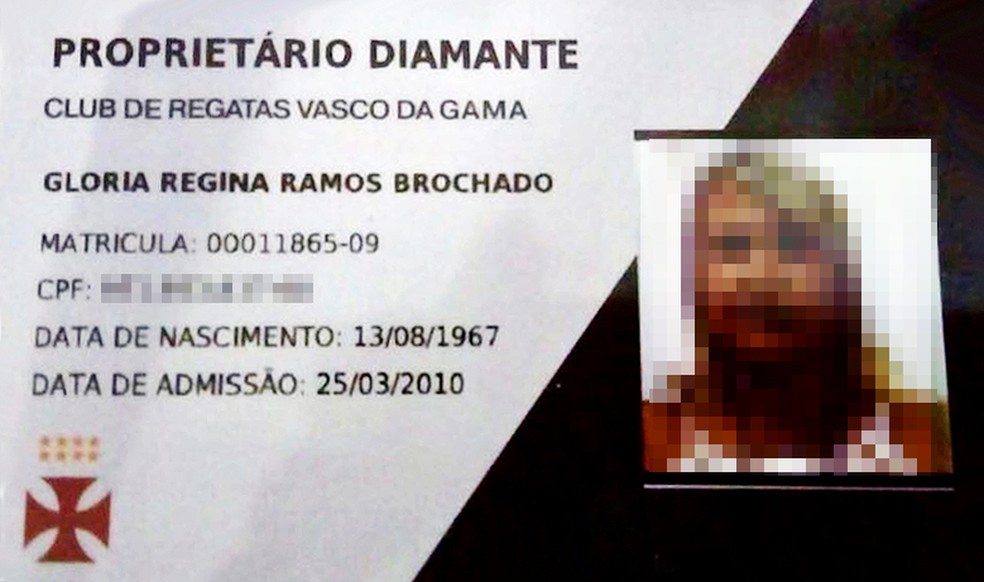 Carteirinha de sÃ³cio (Foto: Infoesporte)