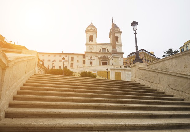Escadaria de Roma (Foto: GETTY )