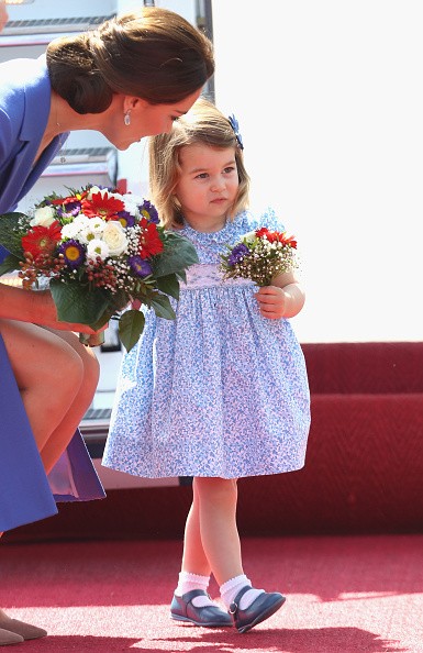 Família real: Kate Middleton, príncipe William, George e Charlotte  (Foto: Getty Images)