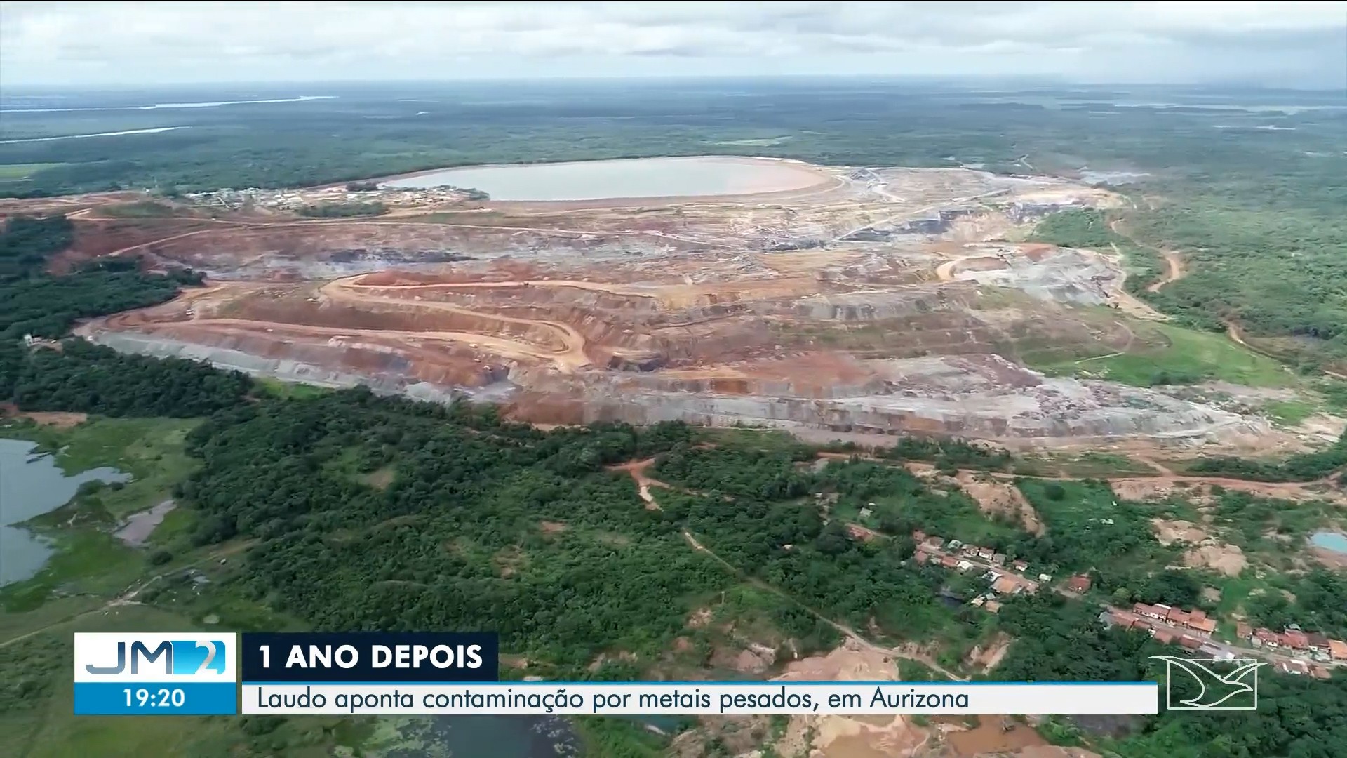 Laudo aponta contaminação por metais pesados no transbordamento de barragem em Godofredo Viana