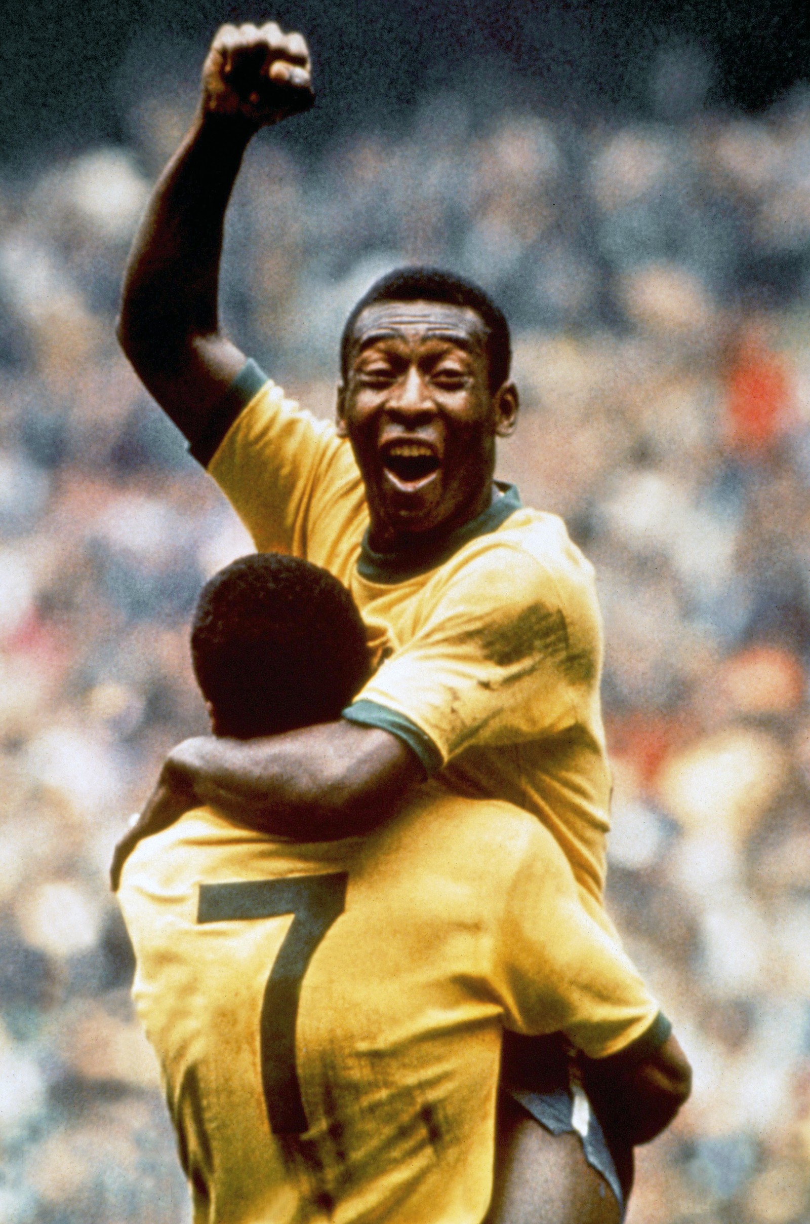 Pelé em 1970 — Foto: Simão Sven