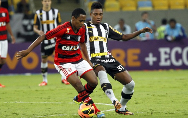 Elias Flamengo x Botafogo (Foto: Cezar Loureiro / Agência o Globo)