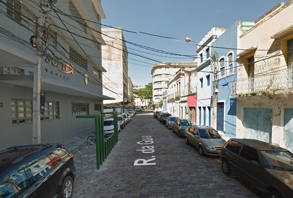 A Rua da Guia faz parte de passeio em homenagem à mulheres importantes para a história de Pernambuco (Foto: Reprodução/Google Street View)