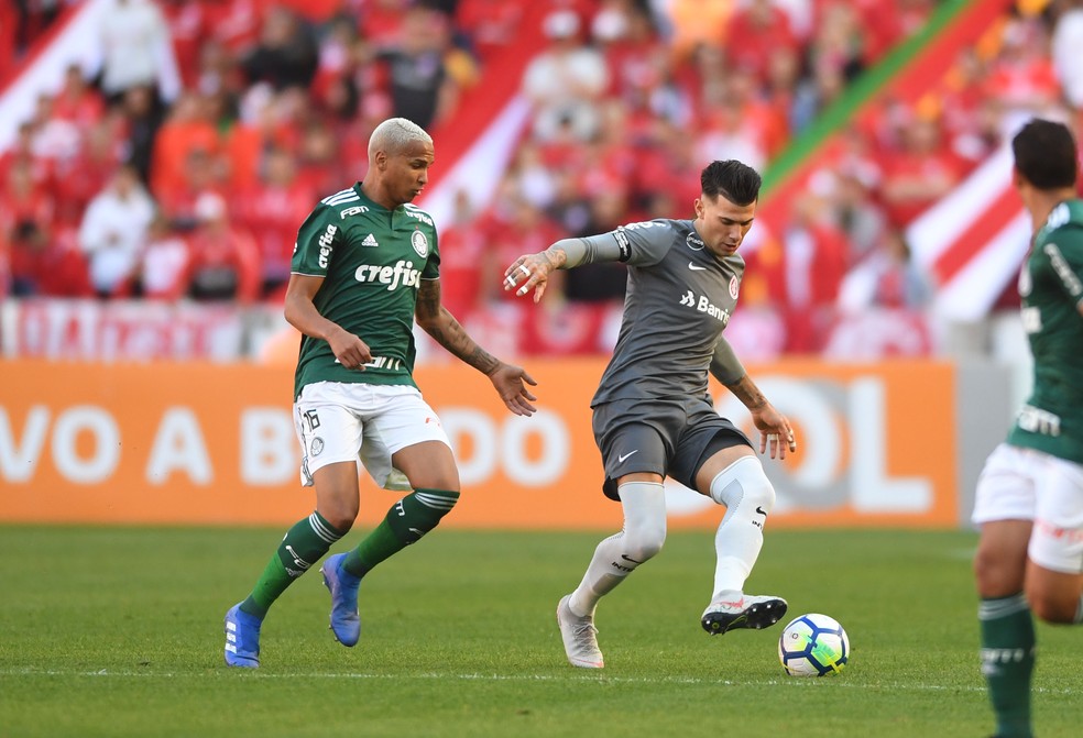 Palmeiras é visto como principal rival do Inter na briga pelo título — Foto: Ricardo Duarte / Inter, DVG