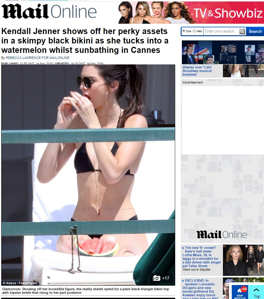 Kendall Jenner (Foto: Reprodução )