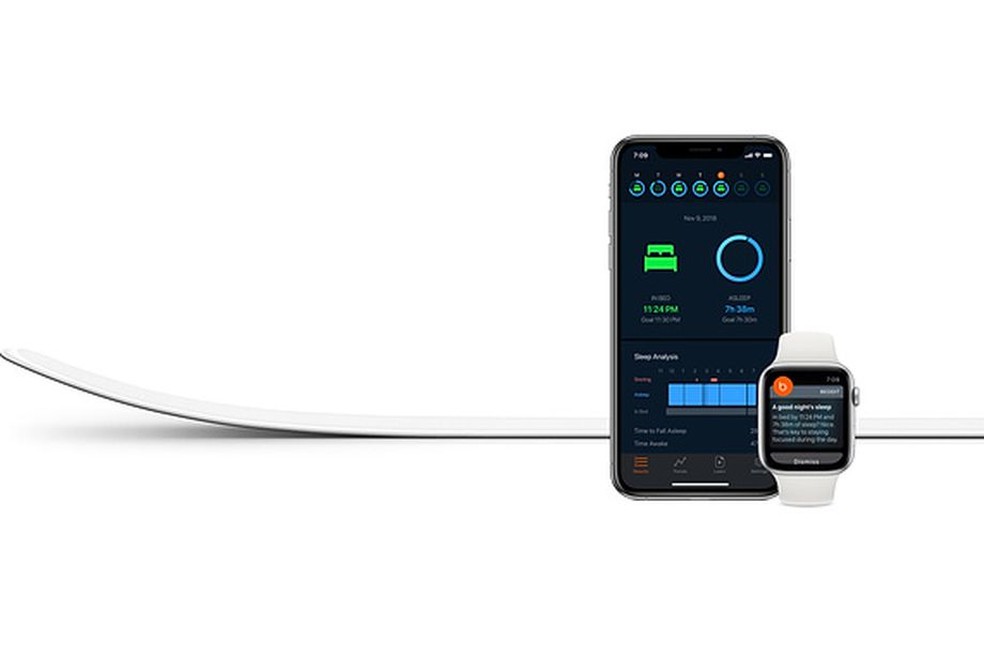 Beddit é o monitor de sono da Apple — Foto: Divulgação/Apple