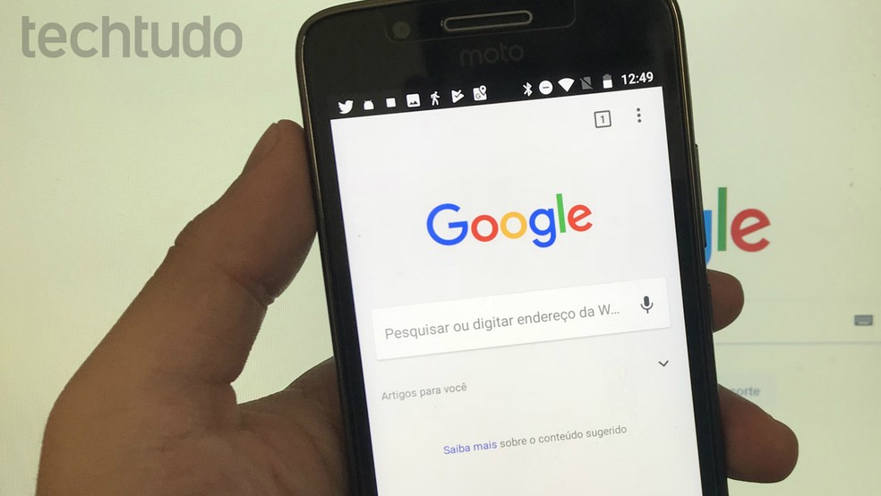 Google pode rastrear pesquisas para refinar anúncios — Foto: Rodrigo Fernandes/TechTudo