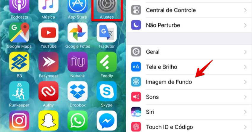 Como Trocar O Papel De Parede Do Iphone 7 Dicas E Tutoriais Techtudo Como trocar o display frontal tela touch lcd do iphone 7 plus da apple tutorial completo. como trocar o papel de parede do iphone