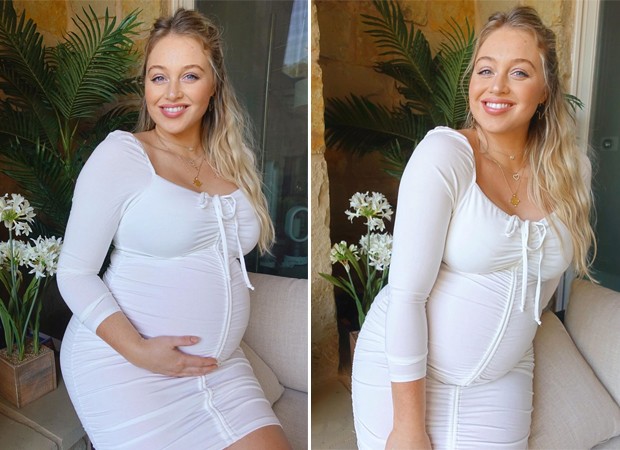 Iskra Lawrence anuncia a gravidez do primeiro filho (Foto: Reprodução / Instagram)