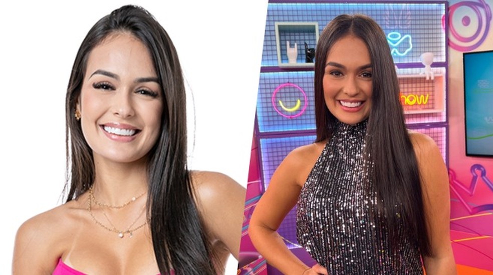 Antes e Depois de Larissa — Foto: Globo