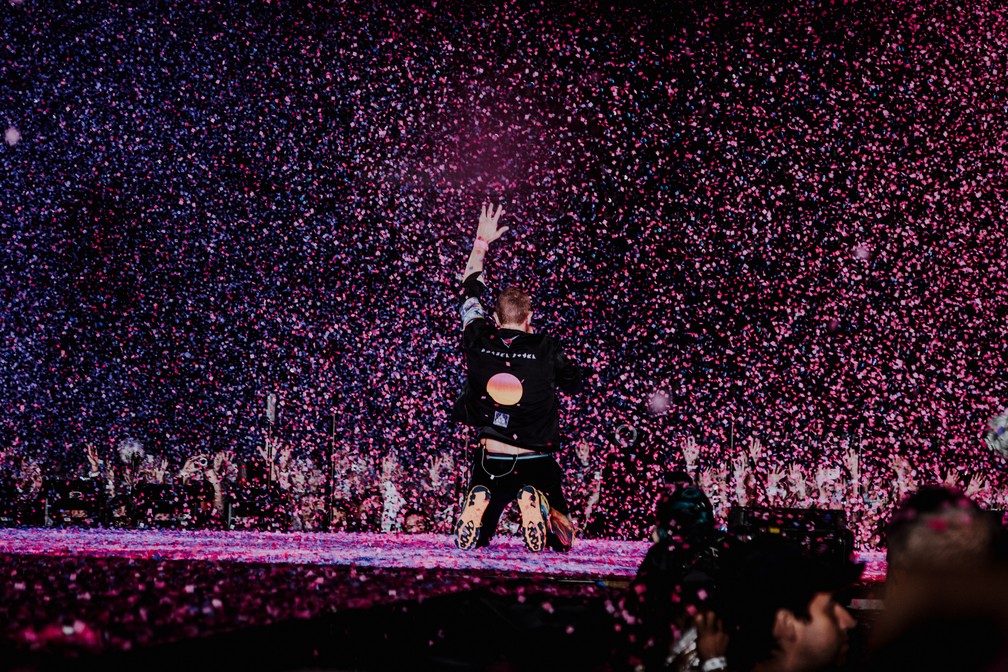 Coldplay em S&atilde;o Paulo &mdash; Foto: Divulga&ccedil;&atilde;o / Iris Alves