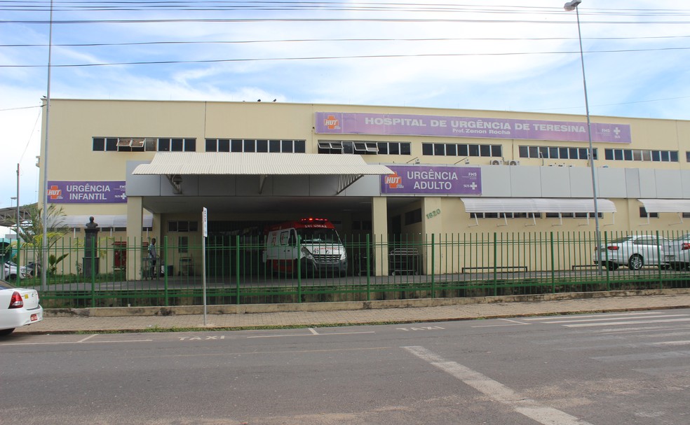 Hospital de Urgência de Teresina (HUT). — Foto: José Marcelo/ G1 PI 