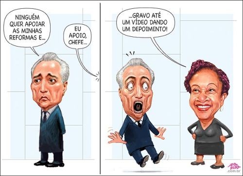 Charge (Foto: Amarildo)