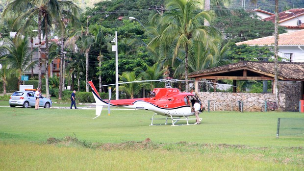 Helicóptero Neymar (Foto: Carlos Santos)