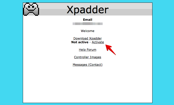 Adquirindo uma licença de uso do Xpadder (Foto: Reprodução/Helito Bijora) 