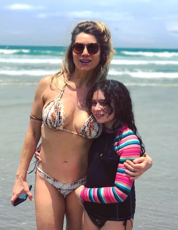 Leticia Spiller e a filha Stella (Foto: Reprodução/Instagram)