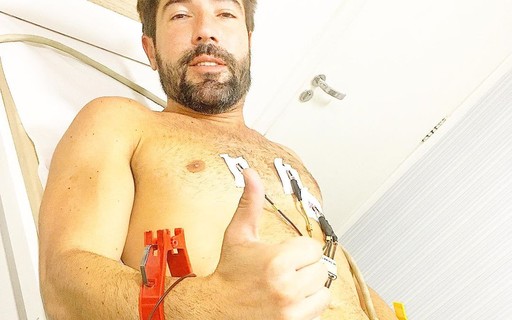 Sandro Pedroso passa mal na academia e vai para hospital: "Achei que era meu último dia