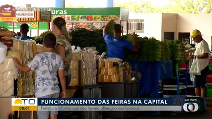 Feiras vão funcionar normalmente durante este fim de ano; confira