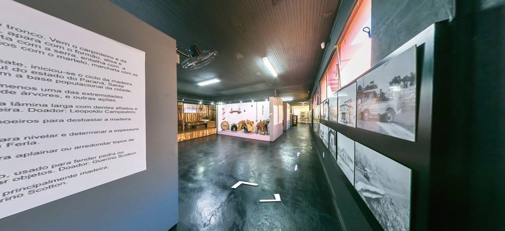 Acervo e dependências do Centro Cultural Gilberto Mayer podem ser acessados pela internet — Foto: Reprodução