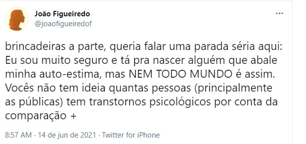 João Figueiredo  (Foto: Reprodução/Twitter)