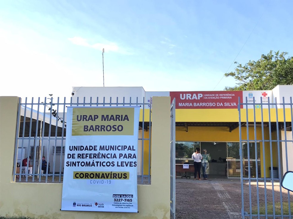Unidade passou a fazer testes e atender pacientes com sintomas leves da doença nessa segunda-feira (25) — Foto: Divulgação/Semsa