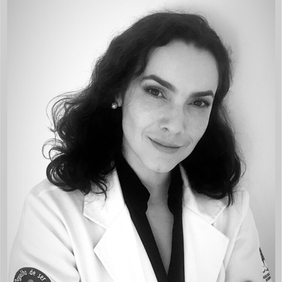 Teresa Gamarano Barros, mdica coordenadora do CTI referncia estadual em Covid-19 no Hospital Eduardo de Menezes.  Foto: Arquivo pessoal