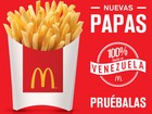 Batata frita volta ao McDonald's da Venezuela após 10 meses 
