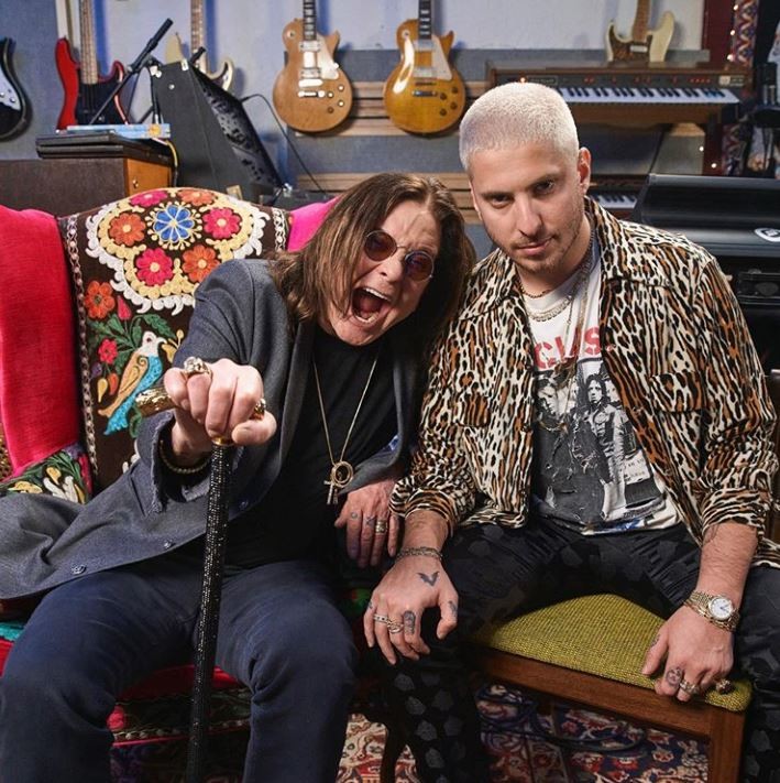 Ozzy Osbourne e Andrew Watts (Foto: Instagram)