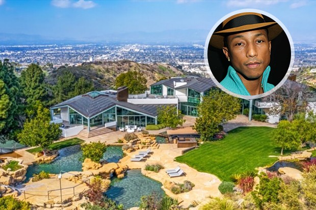 Pharrell Williams vende mansão em Los Angeles por R$ 76 milhões - Quem |  Casa dos Famosos