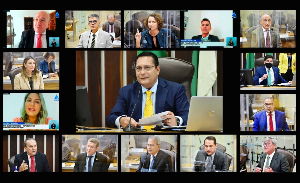 Parlamentares aprovaram LDO nesta quinta-feira (22) em sessão plenária na ALRN — Foto: Divulgação