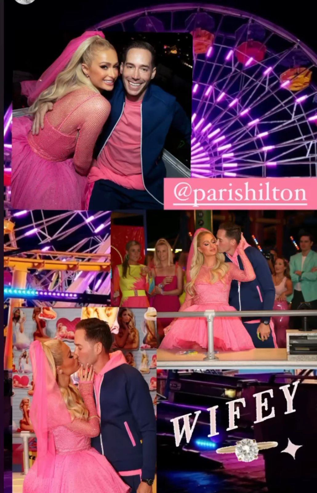Paris Hilton e Carter Reum (Foto: Instagram/Reprodução)