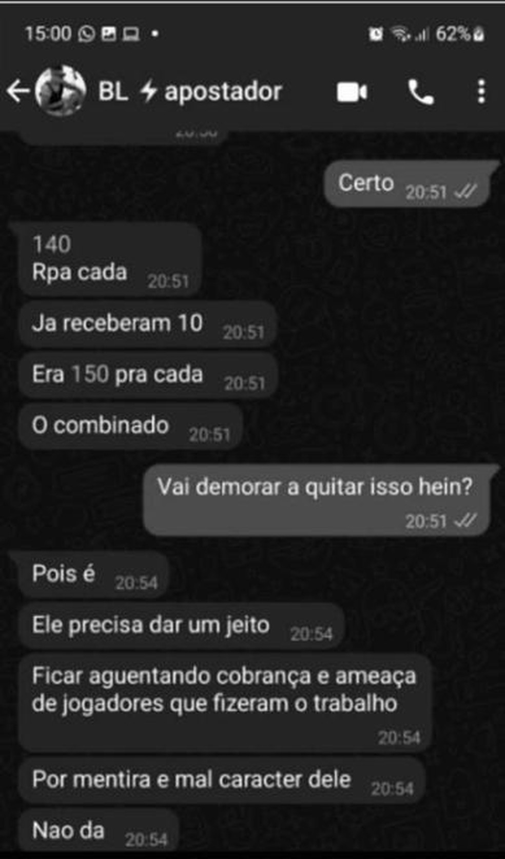 Conversa 3: Hugo Jorge Bravo x empresário — Foto: Globo Esporte