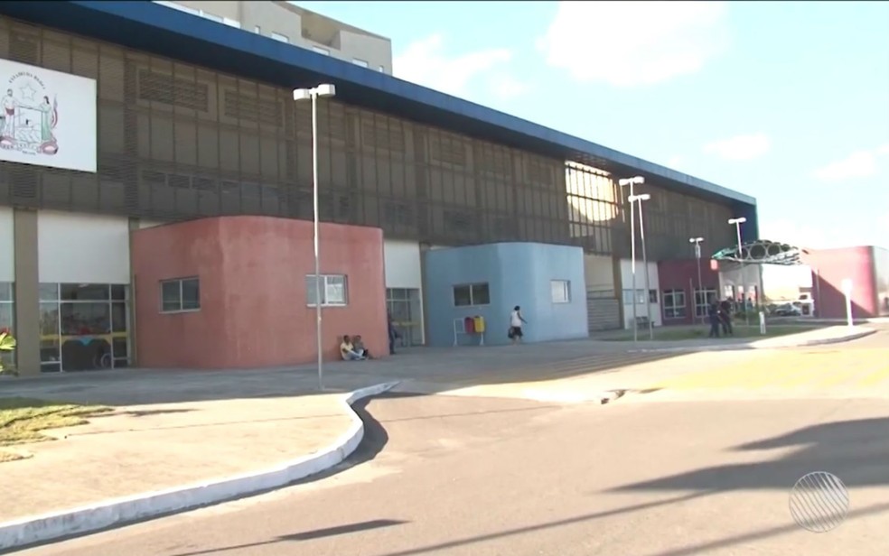 Hospital Estadual da Criança (HEC), em Feira de Santana (Foto: Reprodução/TV Subaé)
