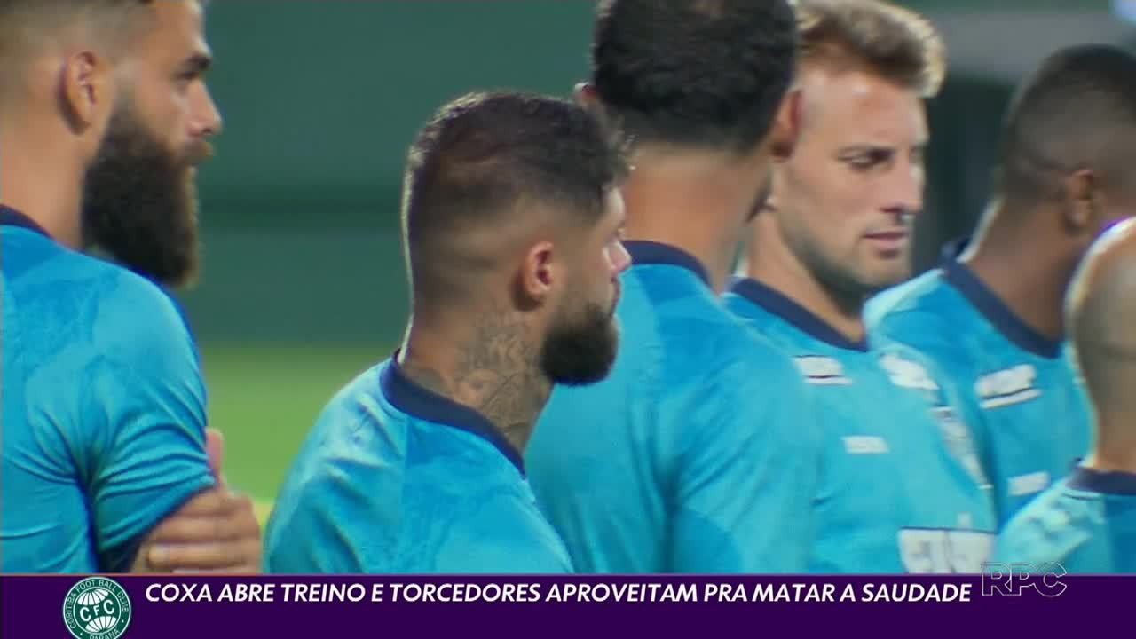 Coritiba abre treino no Couto Pereira antes da partida contra o Aruko