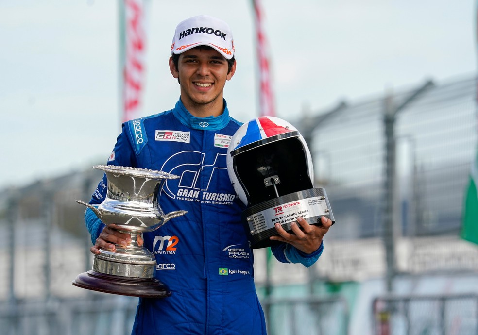 Igor Fraga, campeão da temporada 2019 da Toyota Racing Series na Nova Zelândia — Foto: Divulgação/Toyota Racing Series