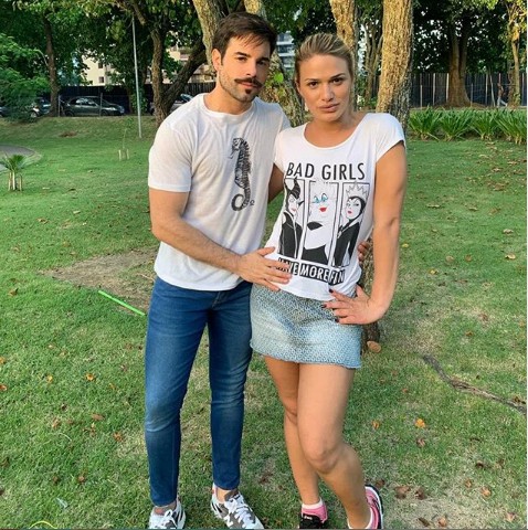 Pedro Carvalho e Glamour Garcia (Foto: Reprodução/ Instagram)