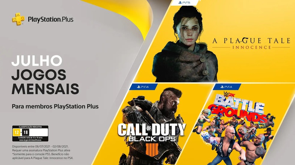 Sony revela os jogos grátis de julho disponíveis para assinantes PS Plus — Foto: Divulgação/PlayStation
