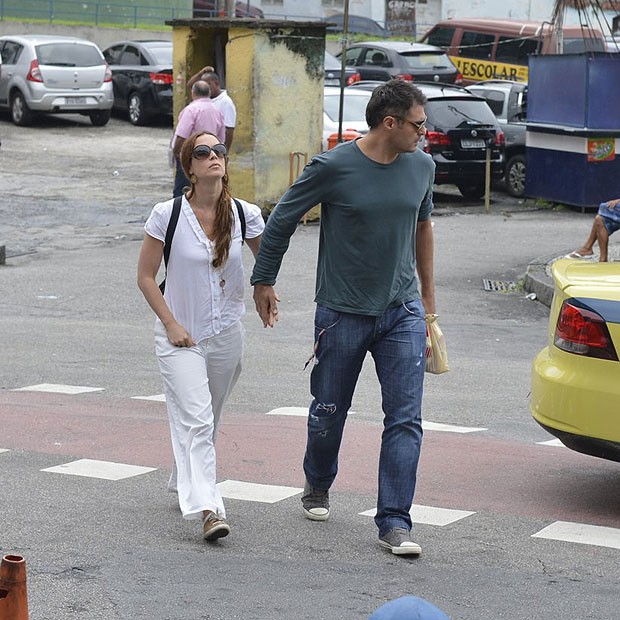 Vanessa Lóes e Thiago Lacerda (Foto: André Muzell/AgNews)