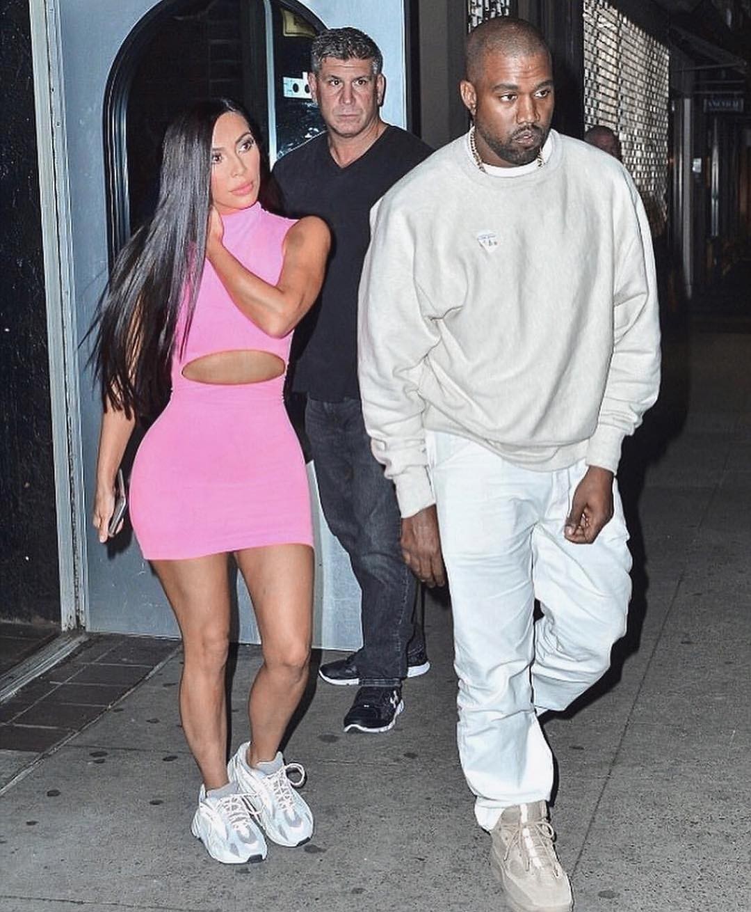 Kim Kardashian e Kanye West (Foto: Reprodução Instagram)