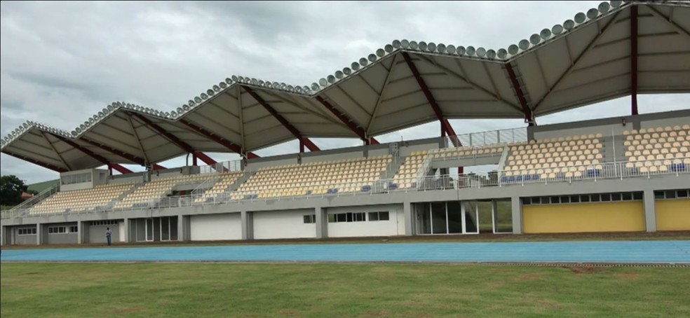 Centro Nacional de Atletismo inaugurado nesta quinta-feira (4), em Cascavel — Foto: RPC/Reprodução
