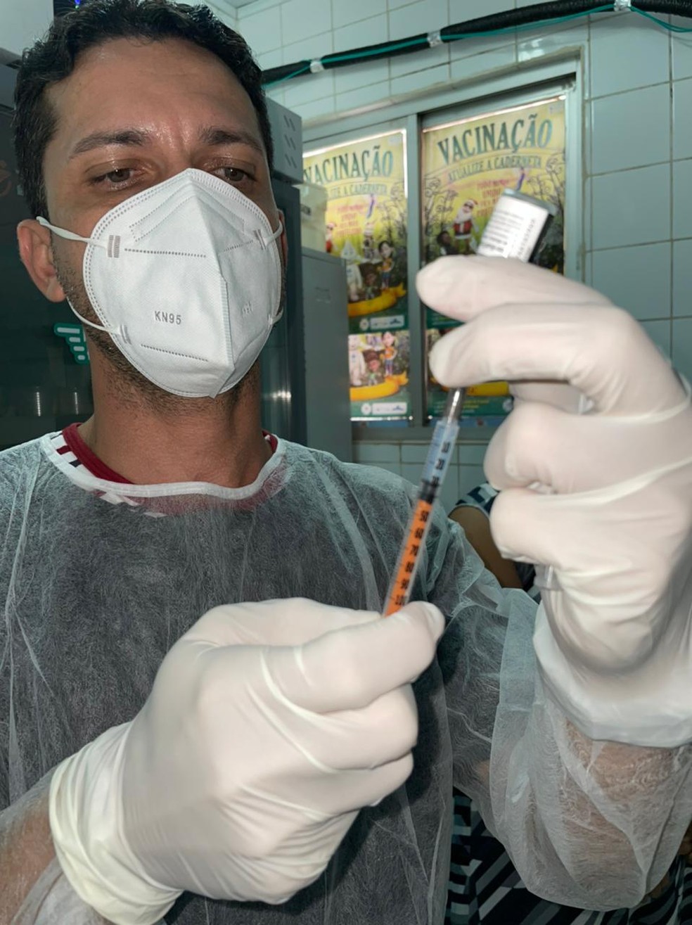 População pode tomar a segunda dose da AstraZeneca e CoronaVac em Rio Branco — Foto: Ana Paula Xavier/Rede Amazônica Acre 