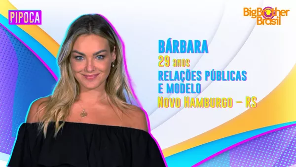 Bárbara, do 'BBB2' — Foto: Divulgação