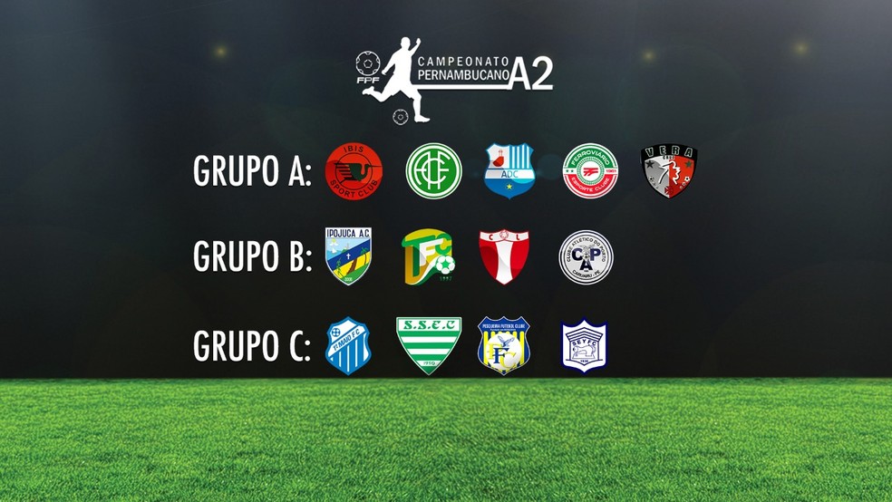 Grupos e equipes da Série A2 2020 — Foto: ge